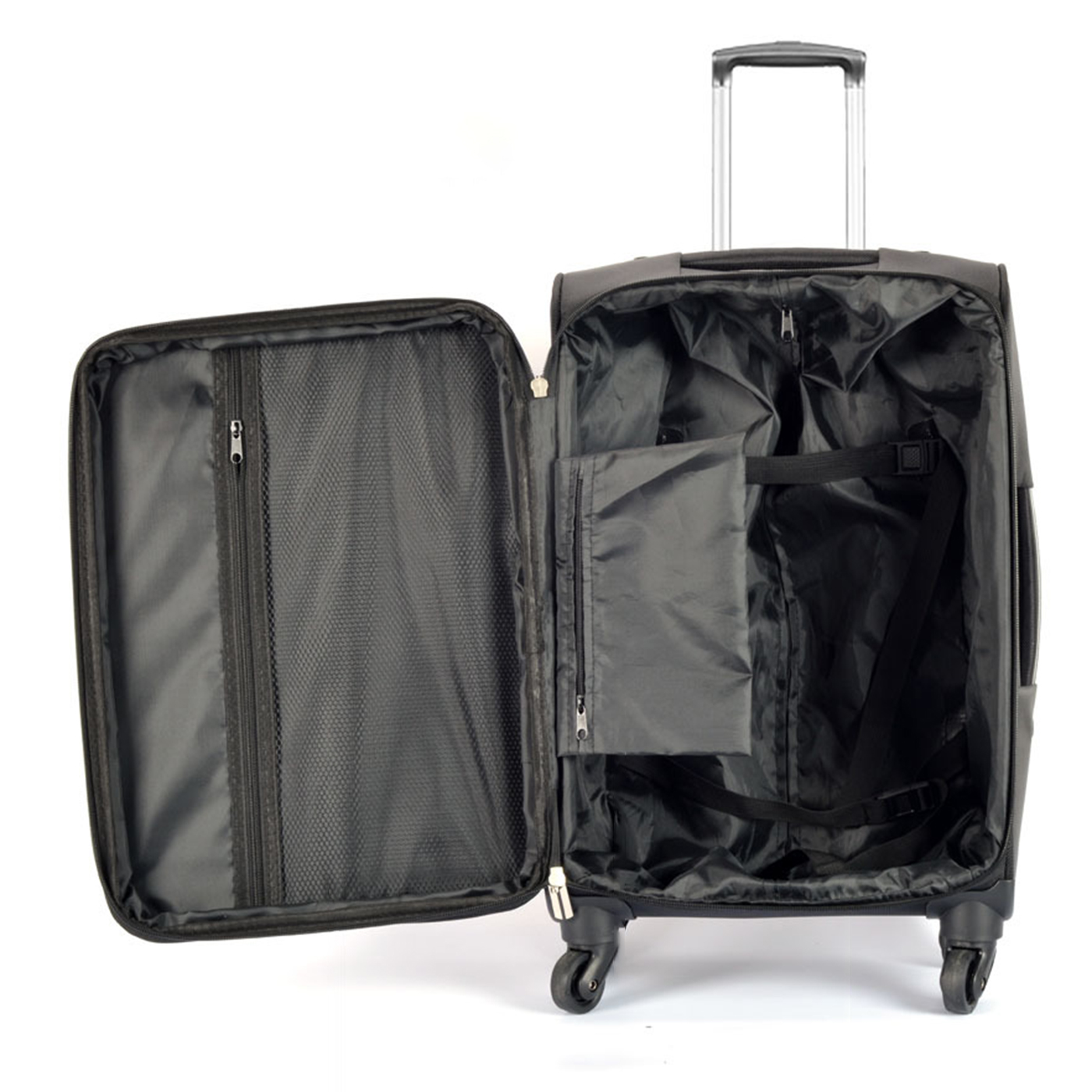 Oxford Cloth Travel Trolley Suitcase2