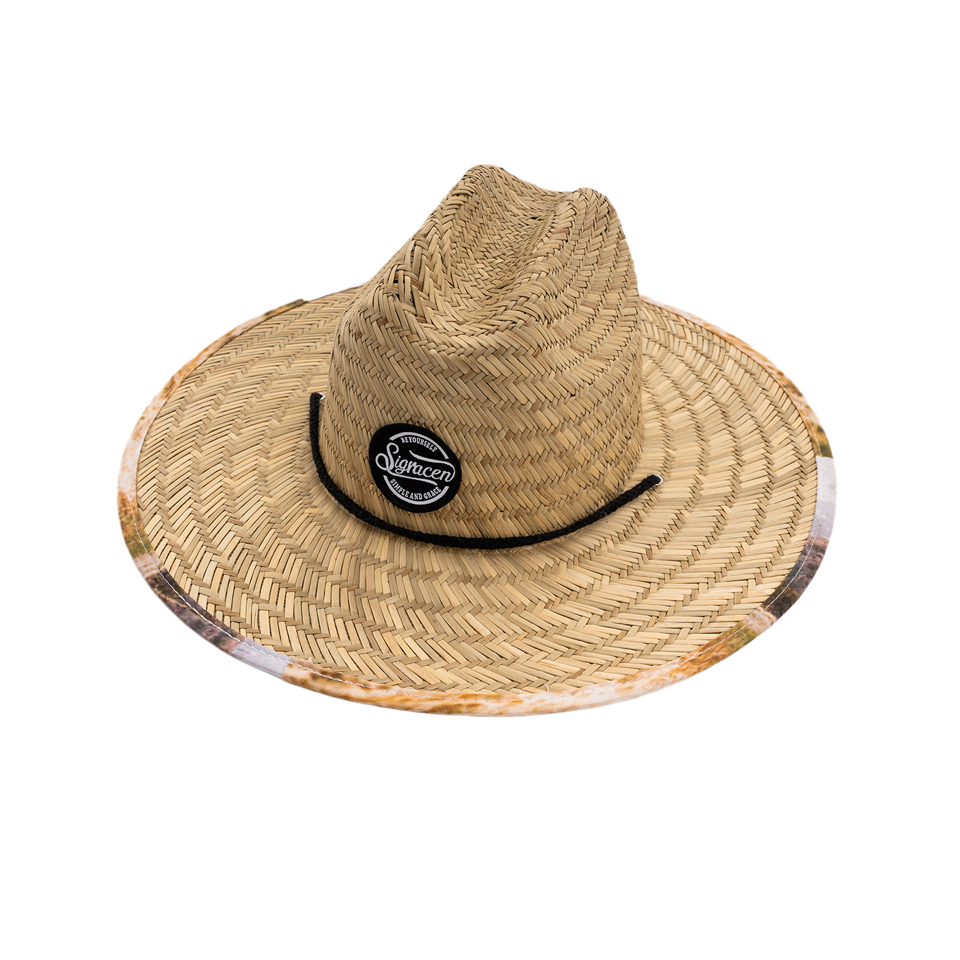 Wide Brim Lifeguard Straw Hat1