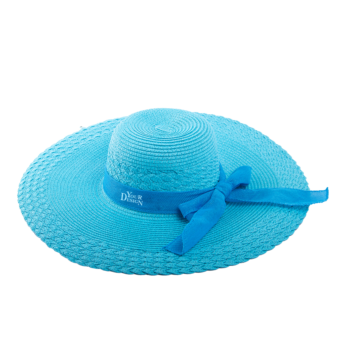 Foldable Wide Brim Floppy Straw Hat With Bow1