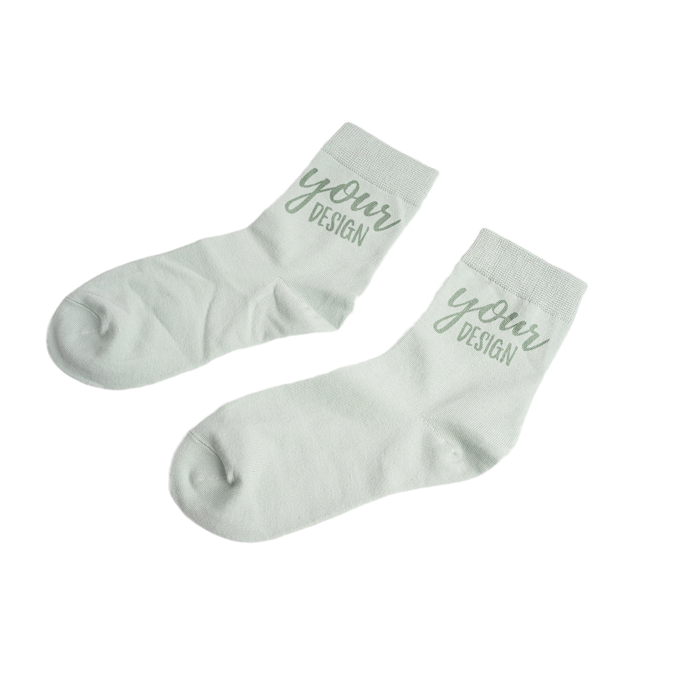 Custom Solid Candy Color Cotton Socks1