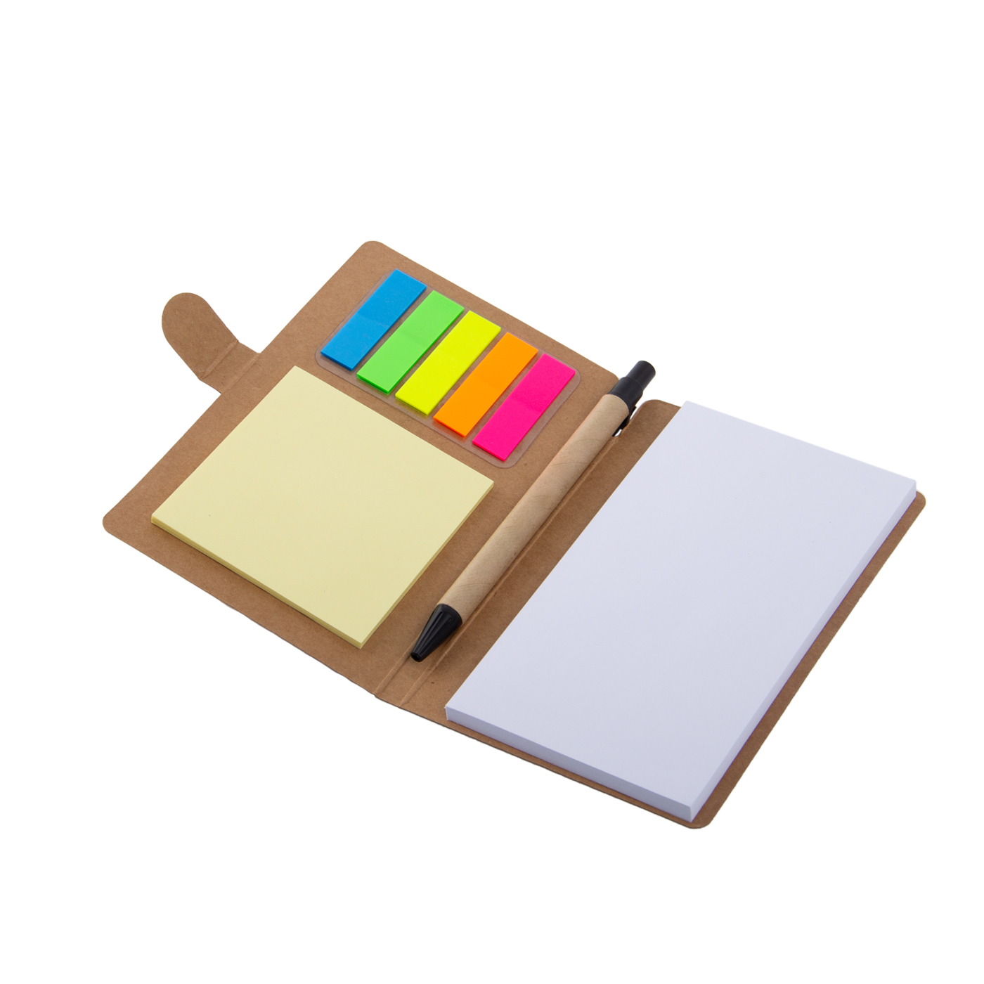 Memo Sticky Notes Set With Flag & Pen