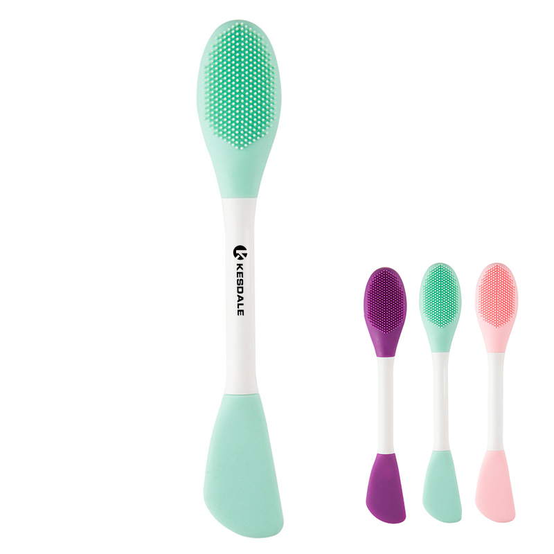 Double Ended Silicone Face Mask Brush