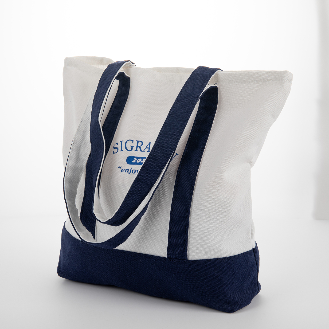 12 oz. Cotton Canvas Boat Grocery Shopping Bag2