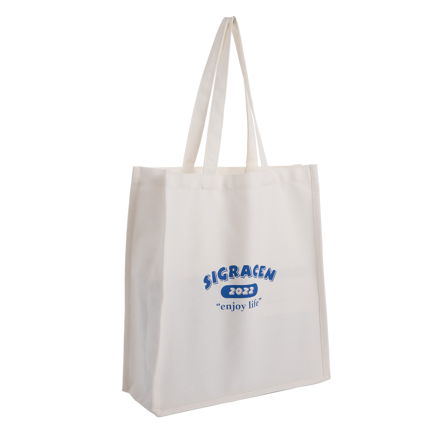 12 oz. Washable Cotton Canvas Shopping Bag