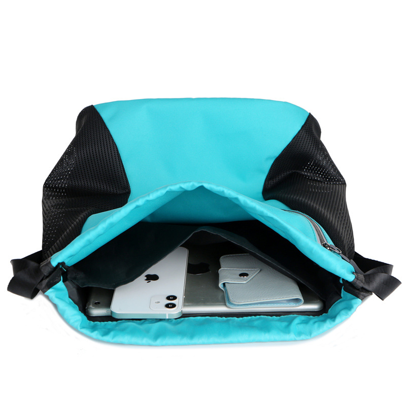 Oxford Cloth Gym Drawstring Backpack3