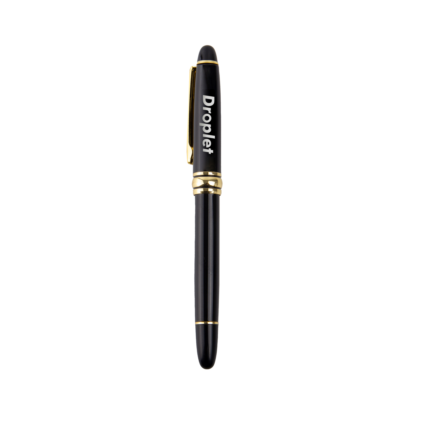 Classic Luxury Personalized Metal Gel Pen With Cap