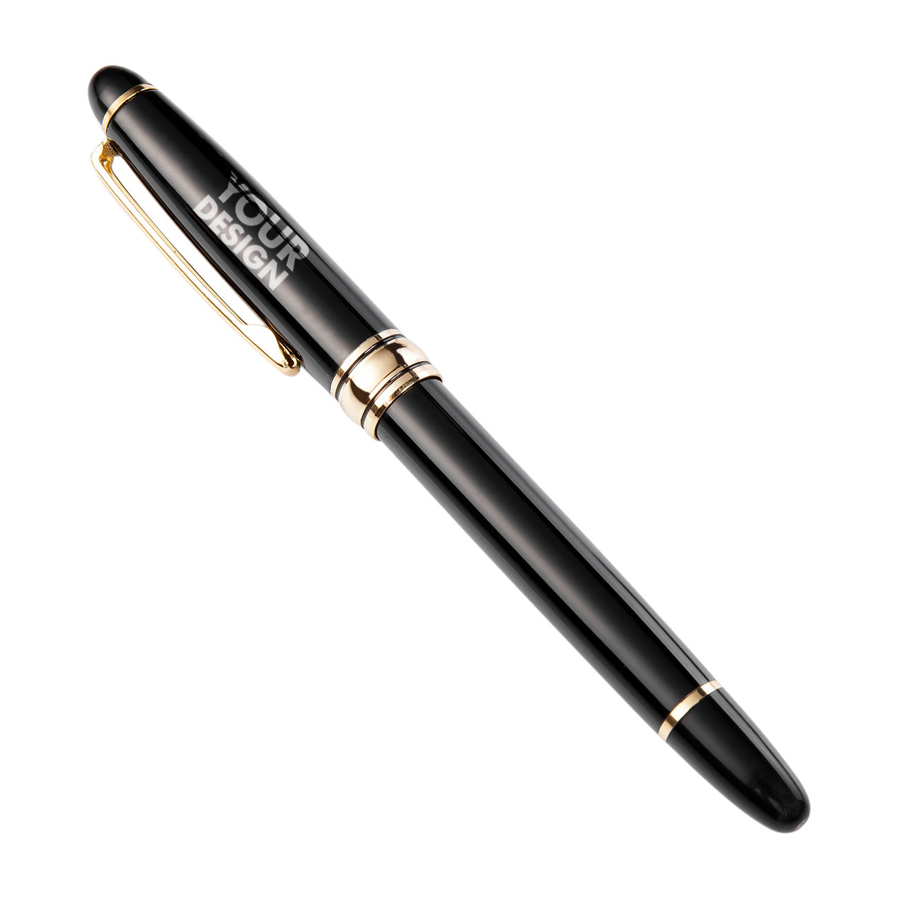 Classic Luxury Personalized Metal Gel Pen With Cap1