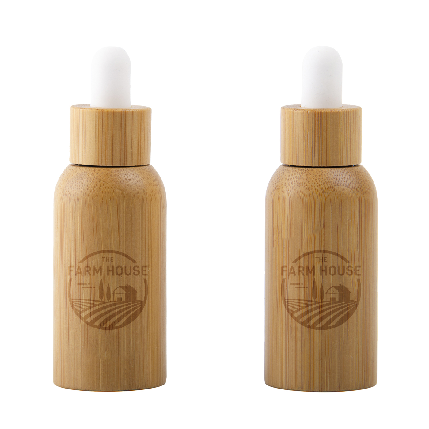 20ml Glass Dropper Bottle With Bamboo Shell