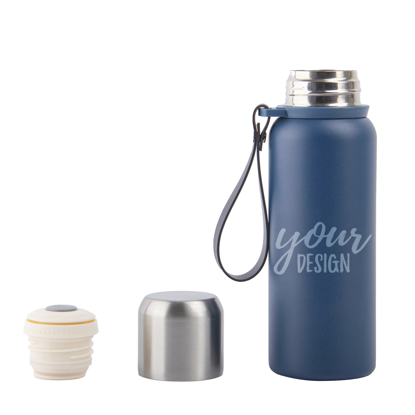 20 oz. Double Wall Stainless Steel Thermos Flask1