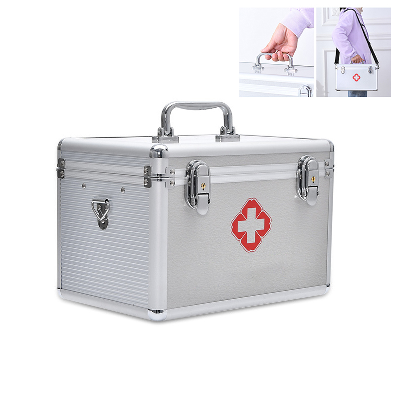 16 Inch Aluminum Alloy First Aid Box