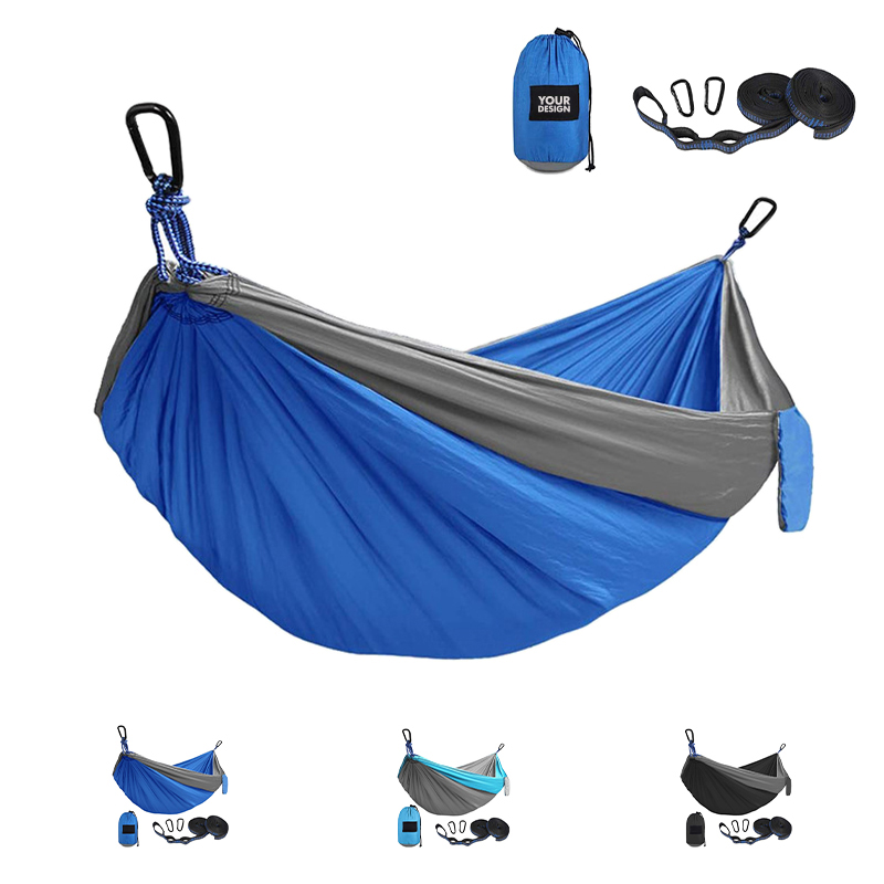 Double Color Matching Portable Camping Hammock1