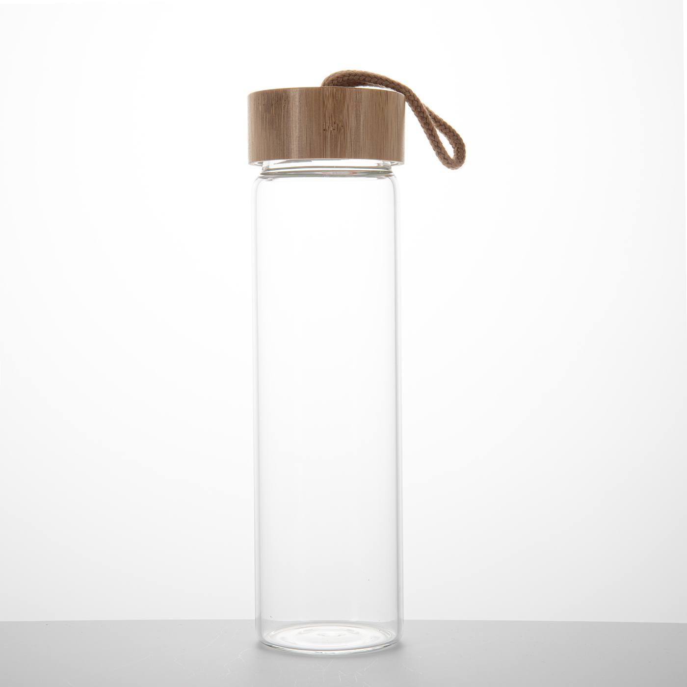 22 oz. Glass Water Bottle With Bamboo Lid3