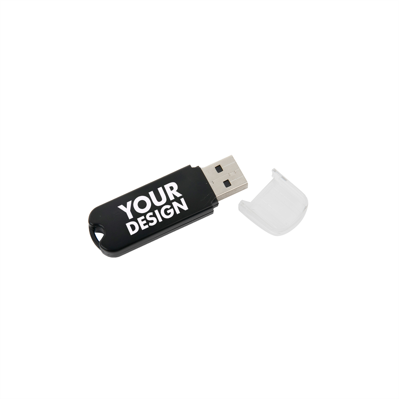 2GB USB Flash Drive With Keyring Hole1
