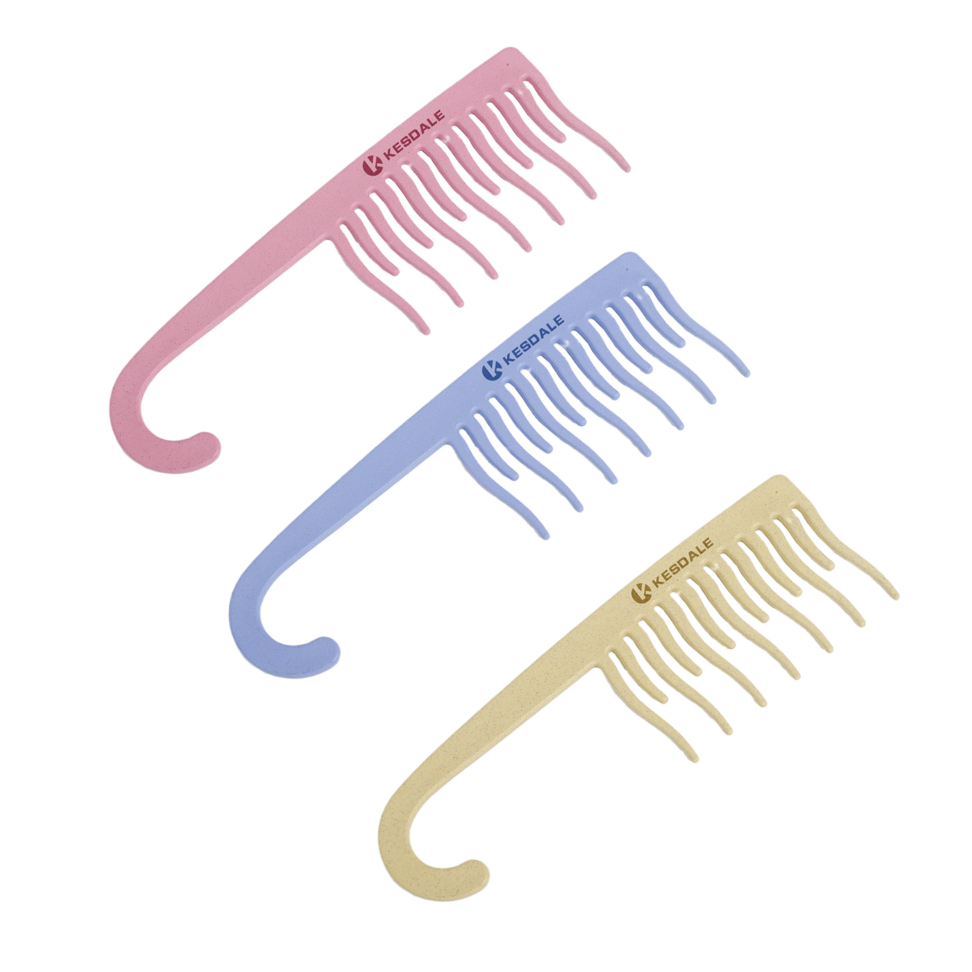 Wheat Straw Wide Tooth Detangling Shower Comb