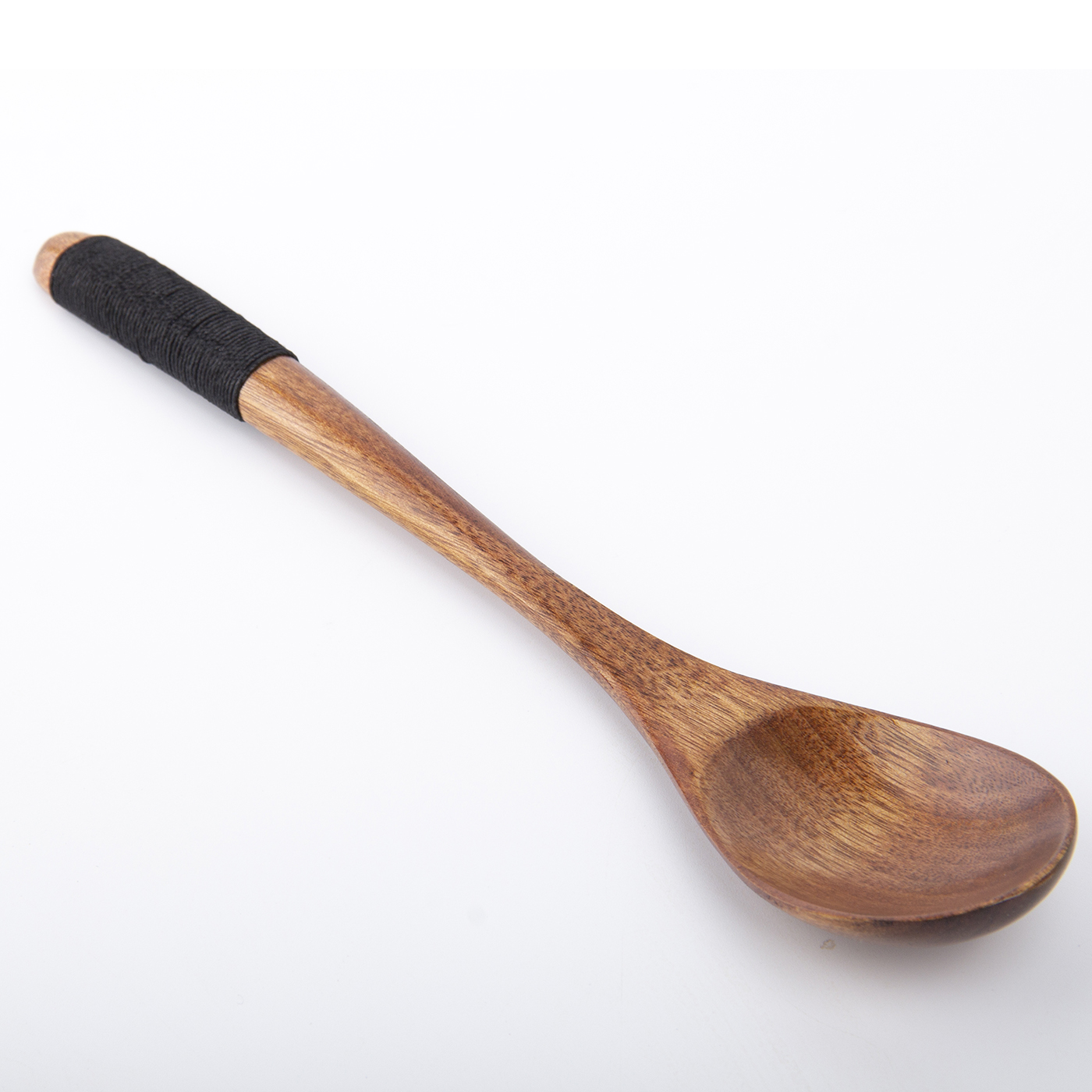 Wooden Curved Handle Spoon3