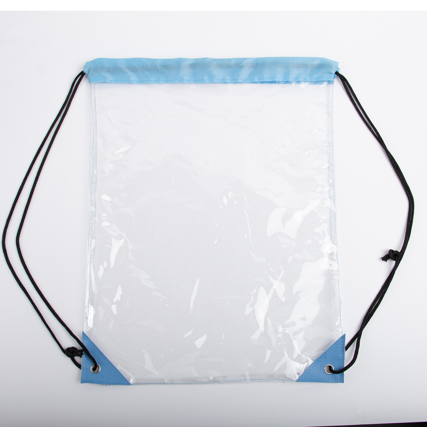 Printed Waterproof Clear Drawstring Bag3