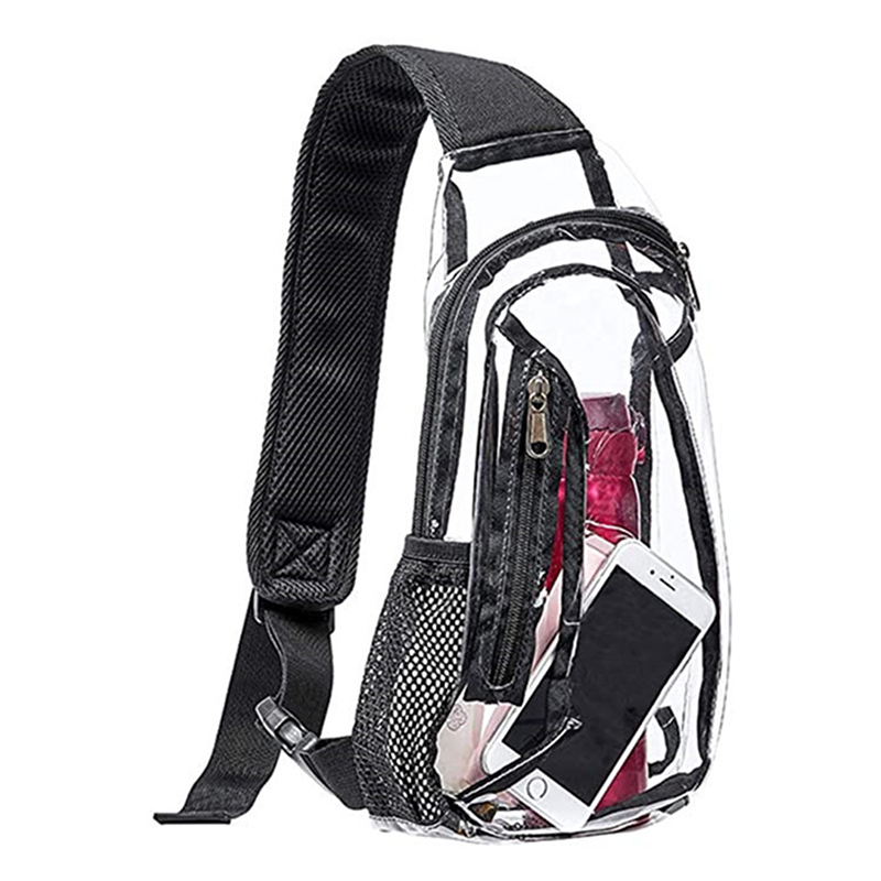 Clear Stadium Approved Sling Bag