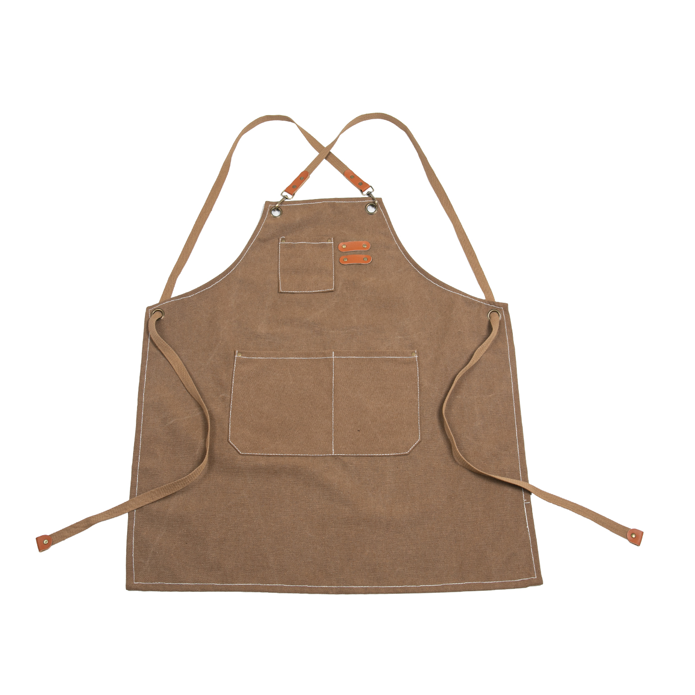 Waterproof Canvas Apron With Pockets2