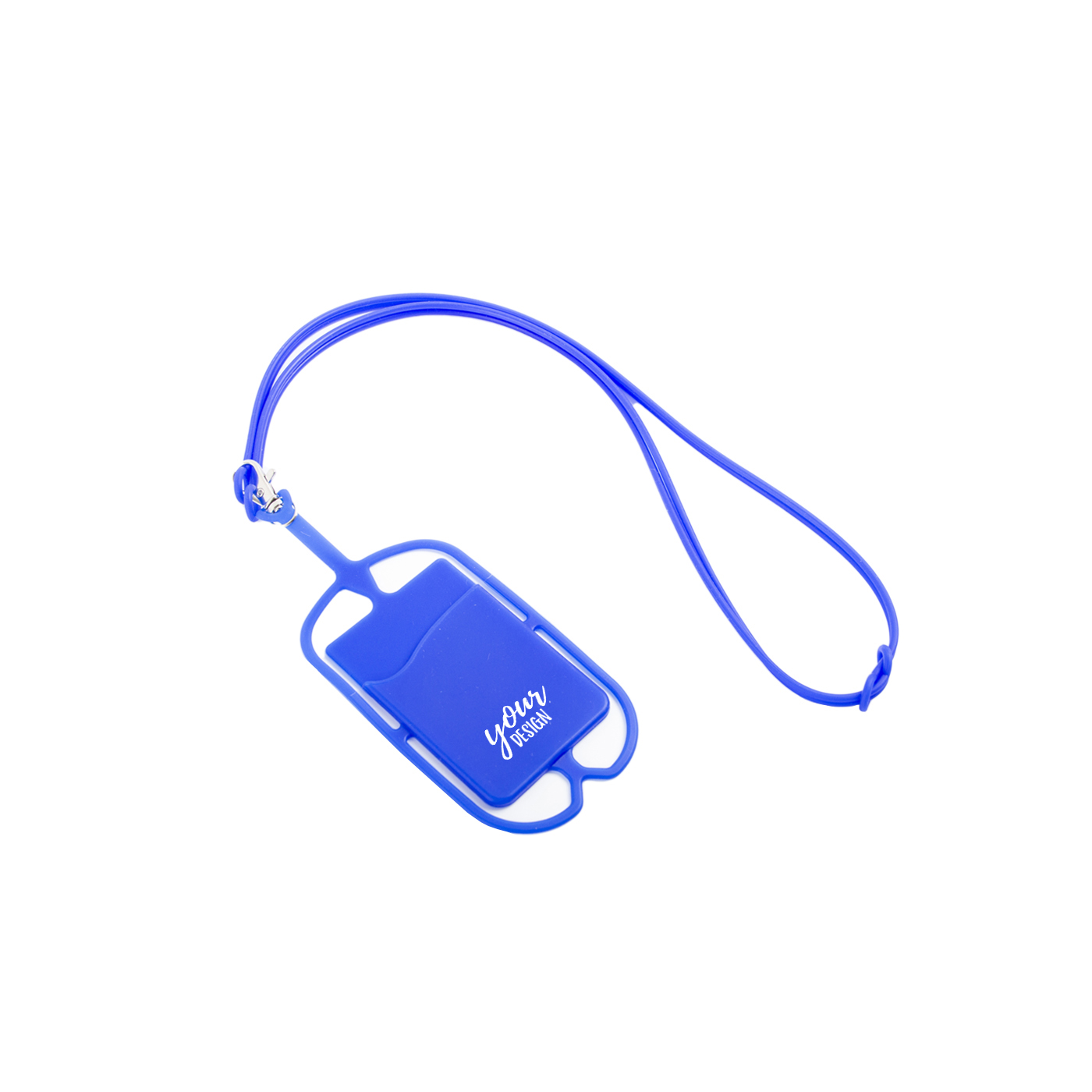 Phone Silicone Lanyard With Card Holder1