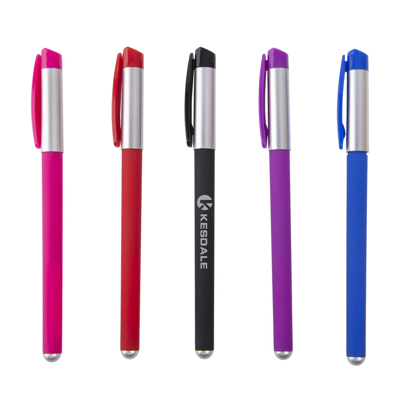 Plastic Rubber Coated Soft Touch Pen