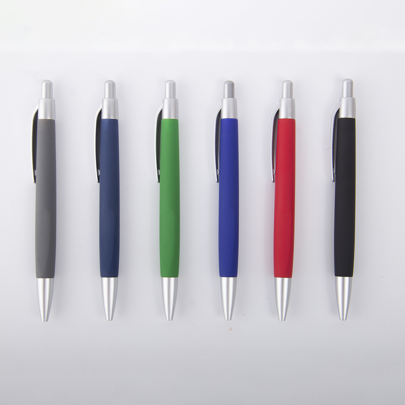 Custom Soft Rubber Finish Ballpoint Pen2