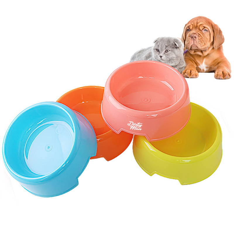 Round Plastic Pet Bowl