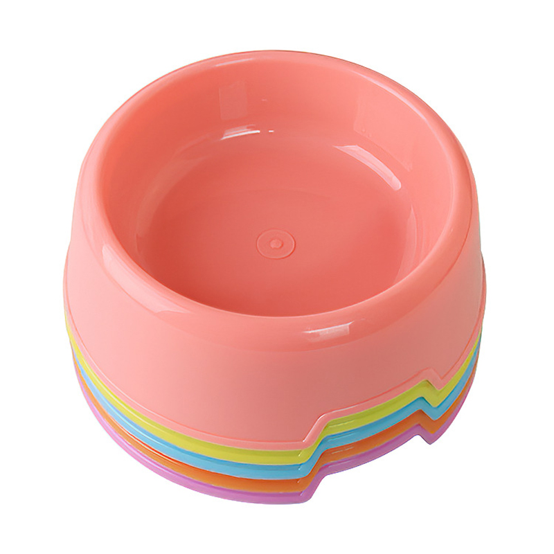 Round Plastic Pet Bowl1