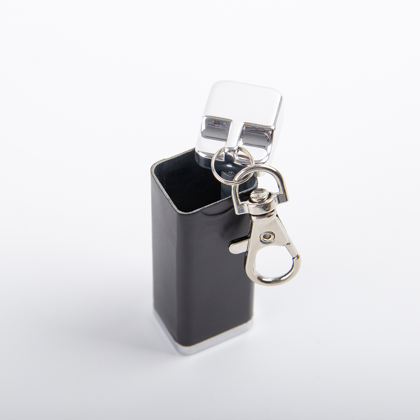 Cylinder Portable Pocket Ashtray With Keychain4