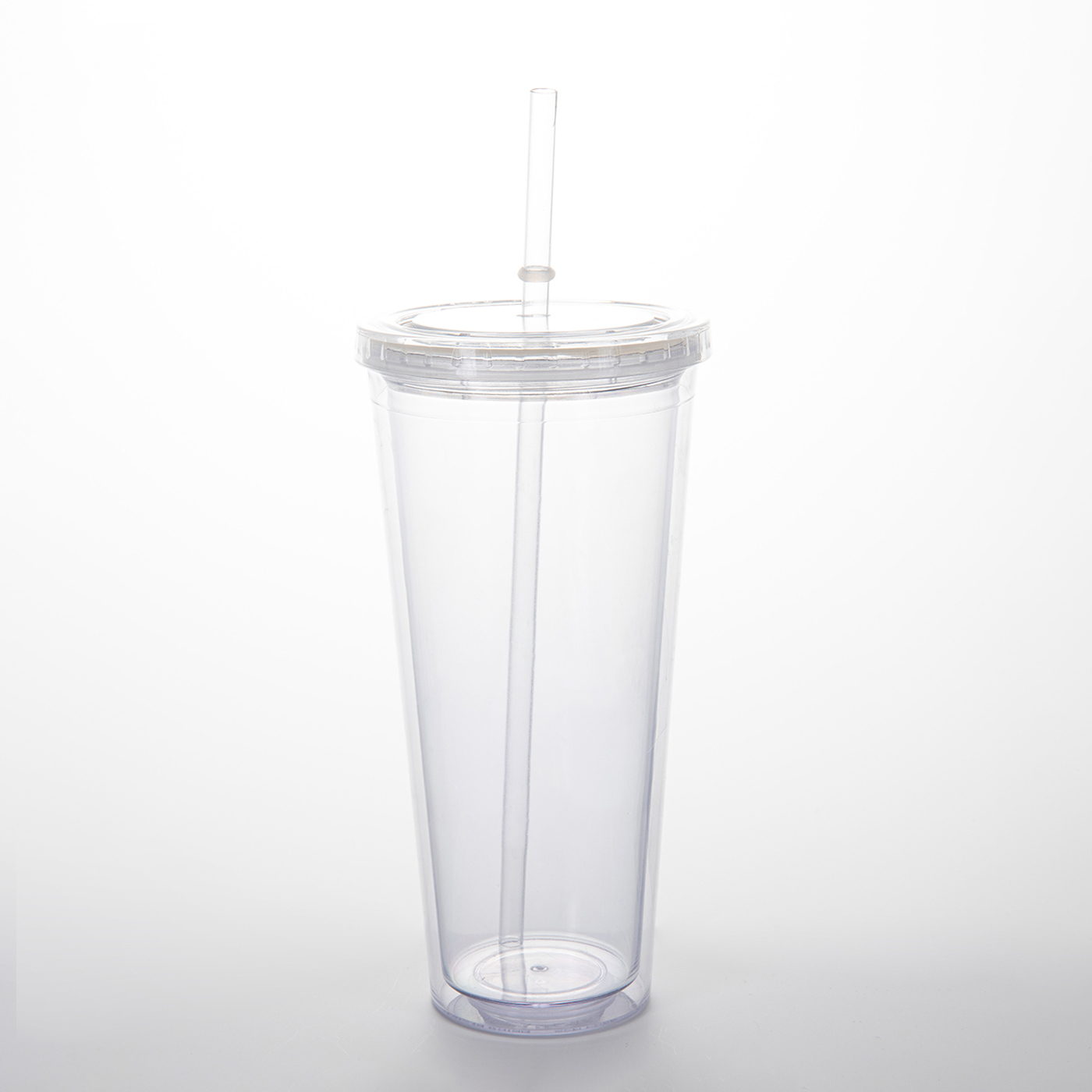 20 oz. Plastic Tumbler With Straw2