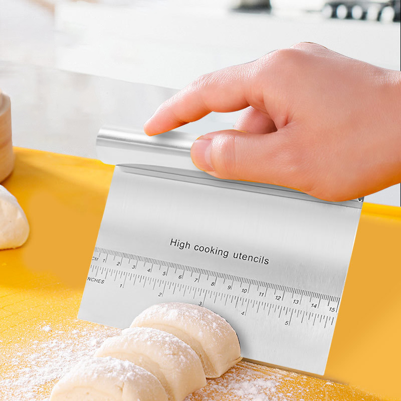 Dough Scraper With Measuring Scale1