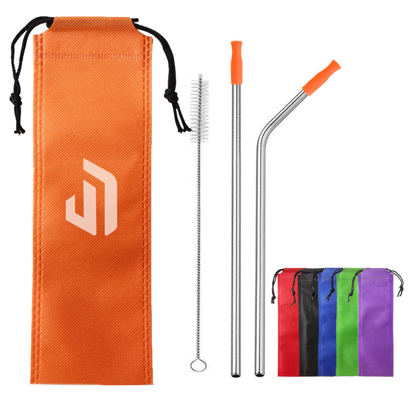 Stainless Steel Straw Set With Pouch1