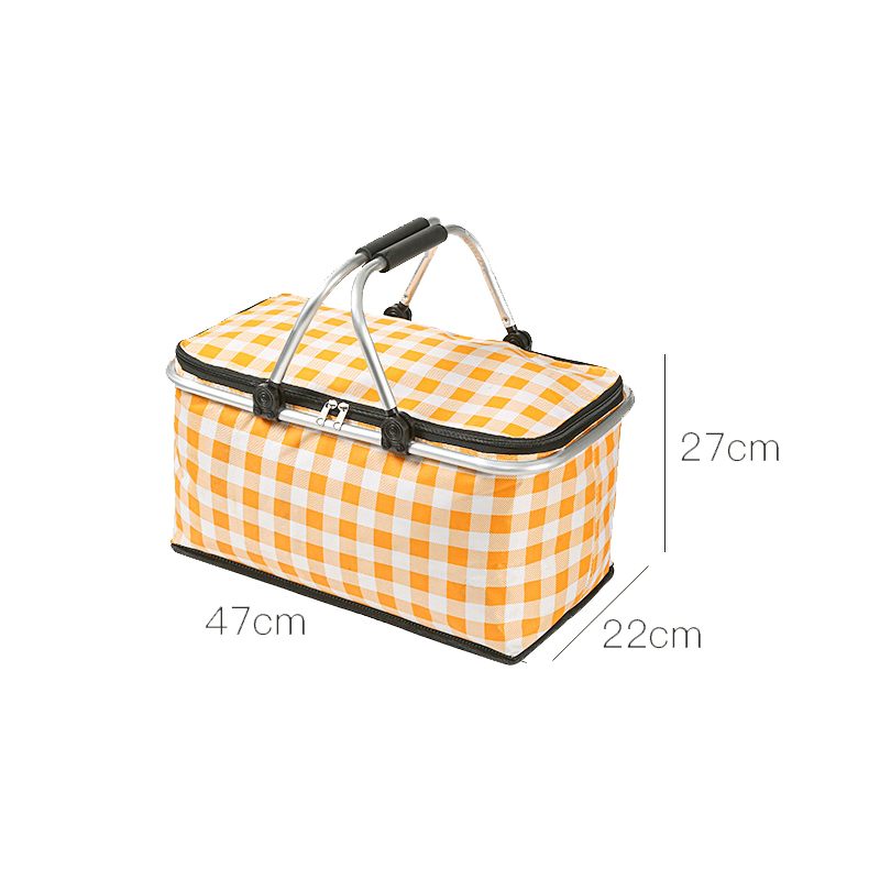 Foldable Insulated Picnic Basket2