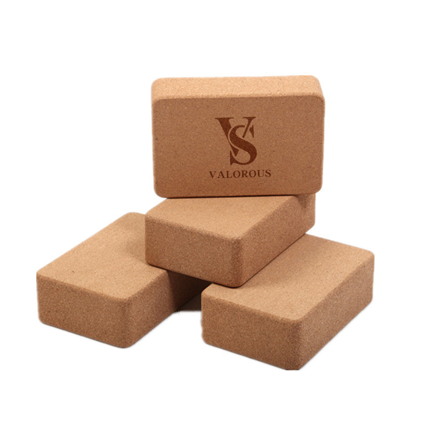 Custom Cork Yoga Block