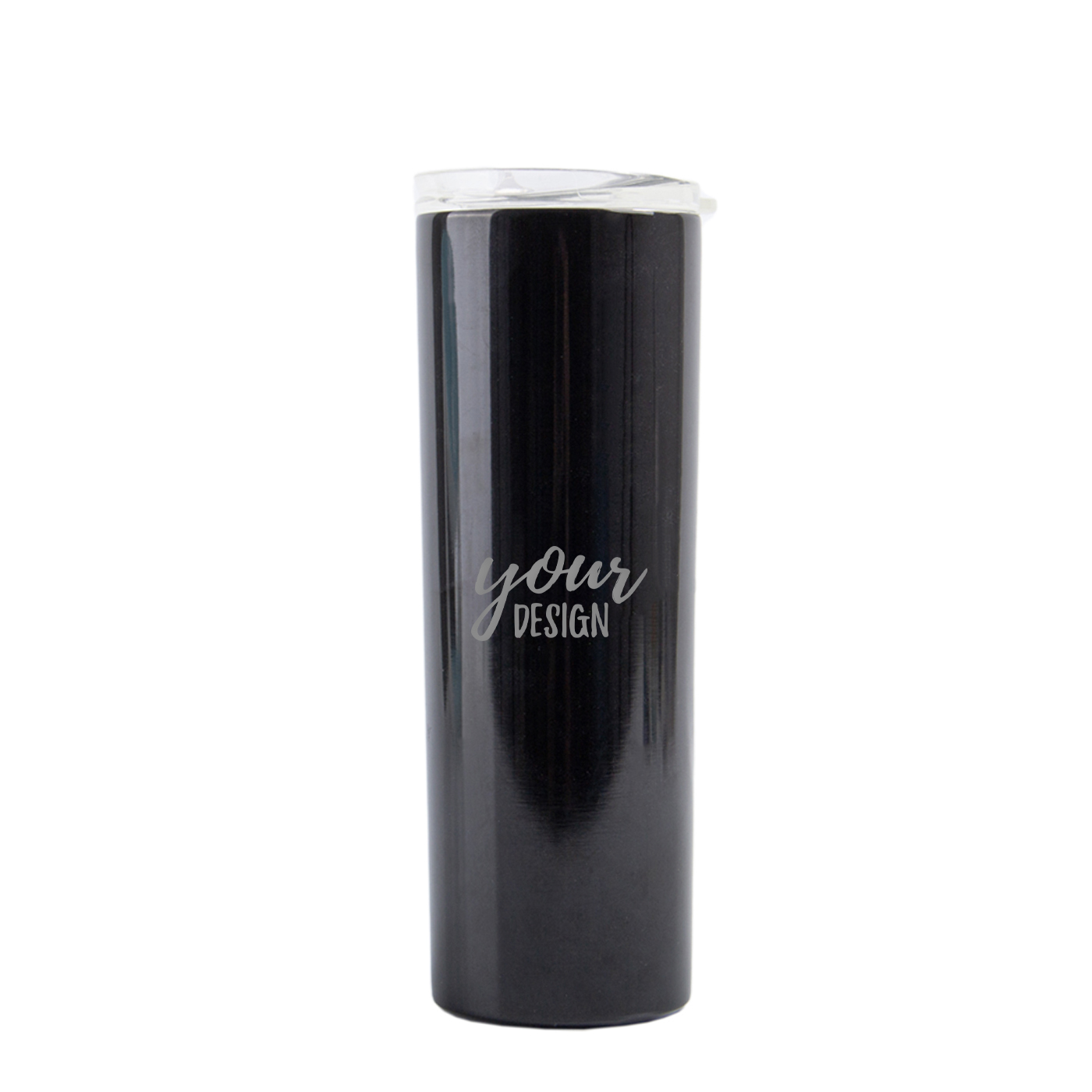 20 oz. Stainless Steel Straight Skinny Tumbler With Lid1