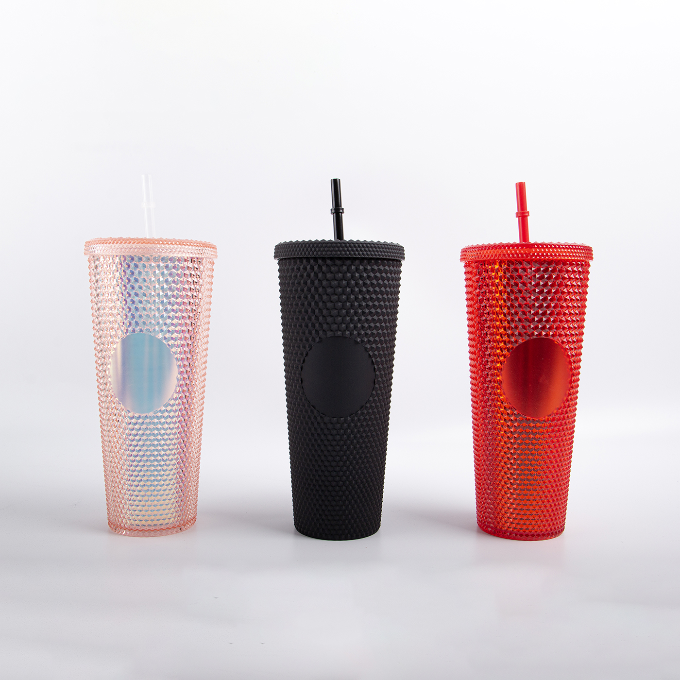 Studded Tumbler With Straw4