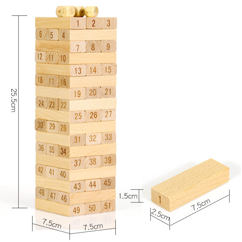 Wooden Tumbling Tower2