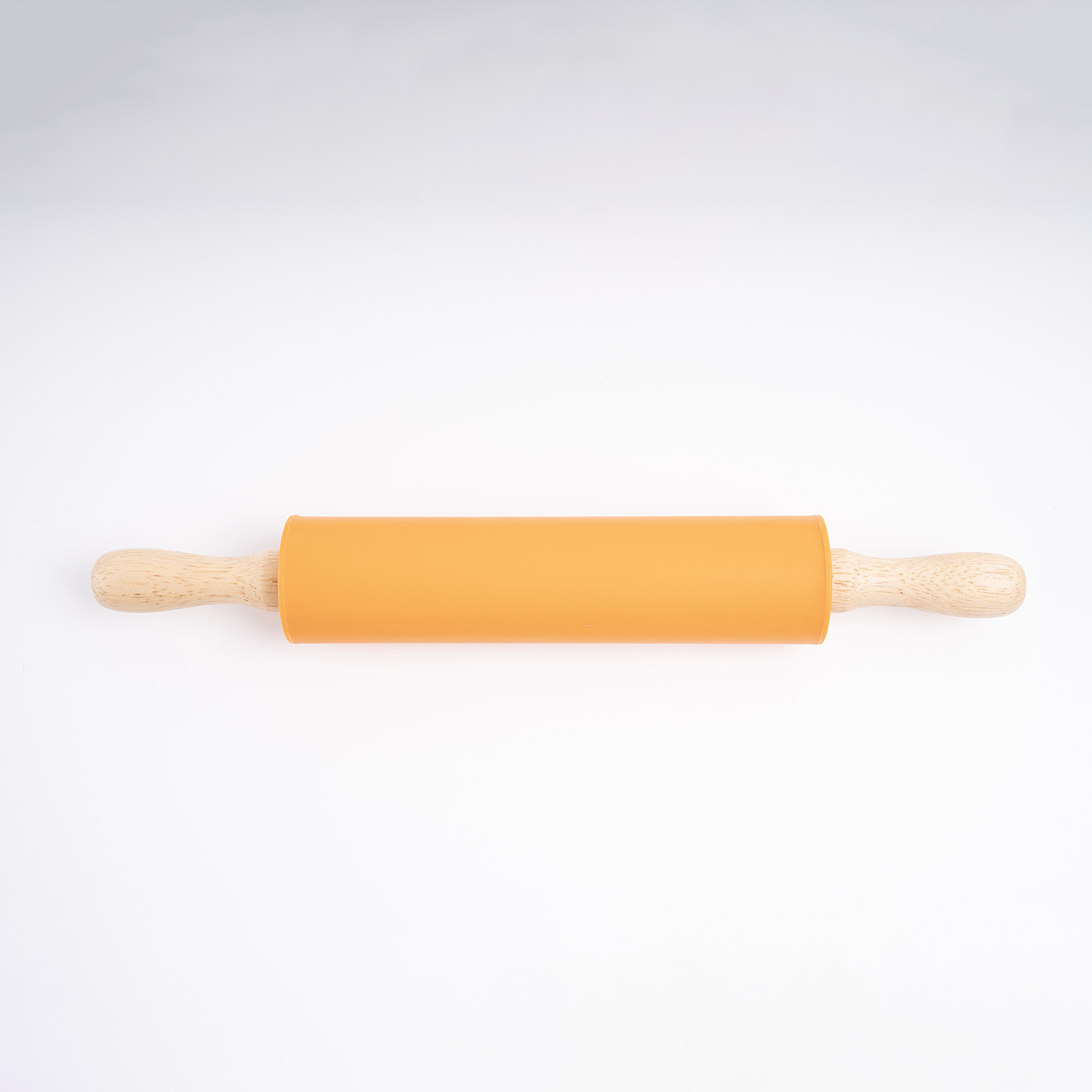Custom Silicone Rolling Pin With Wooden Handle3