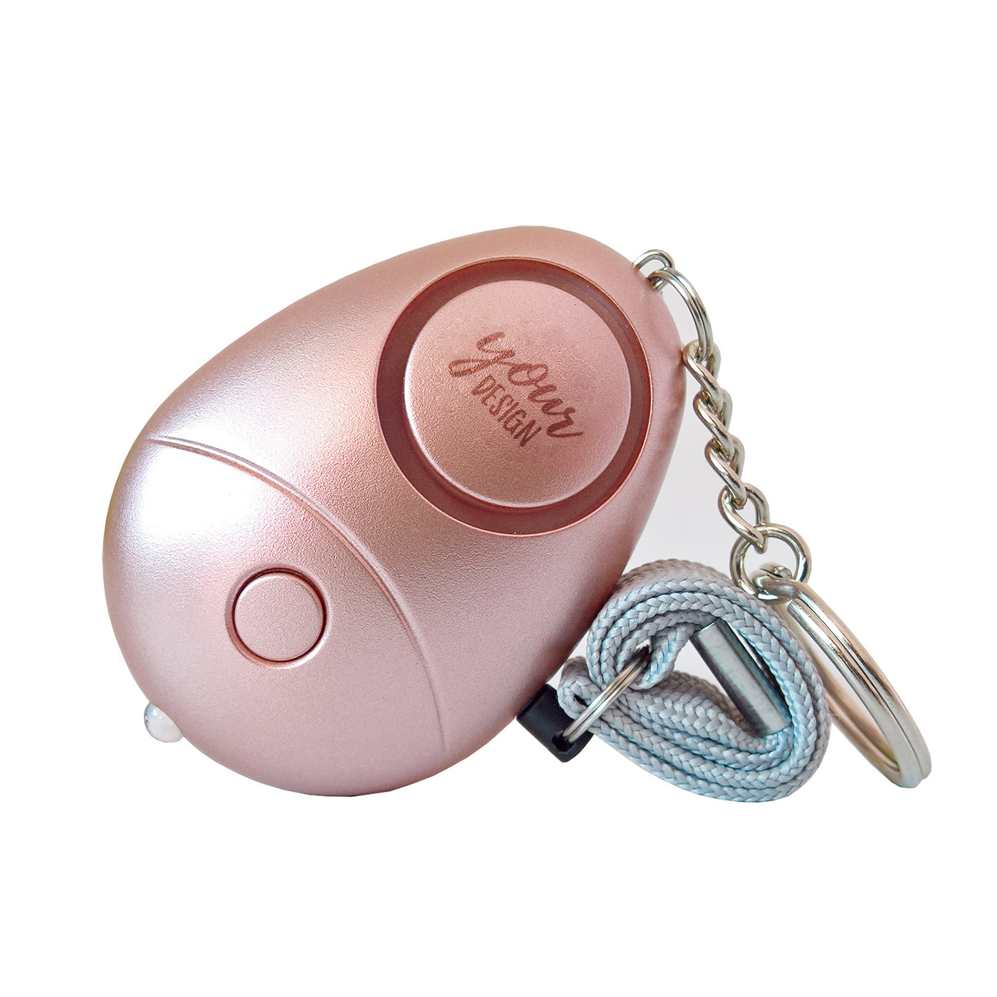 Personal Security Alarm Keychain With LED Light1