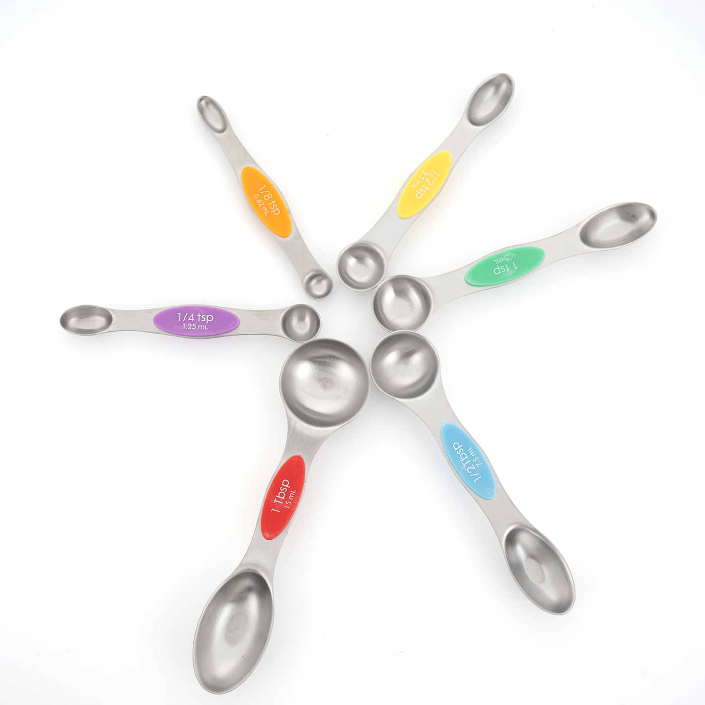 Stainless Steel Colored Double-ended Measuring Spoon Set3