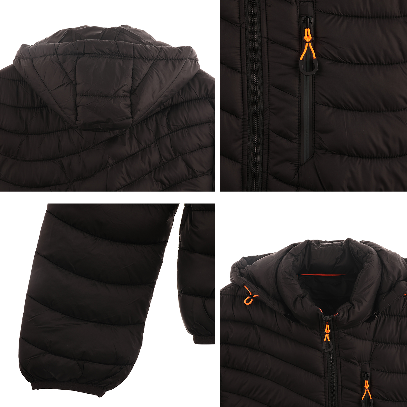 Men's Quilted Jacket With Detachable Hood2