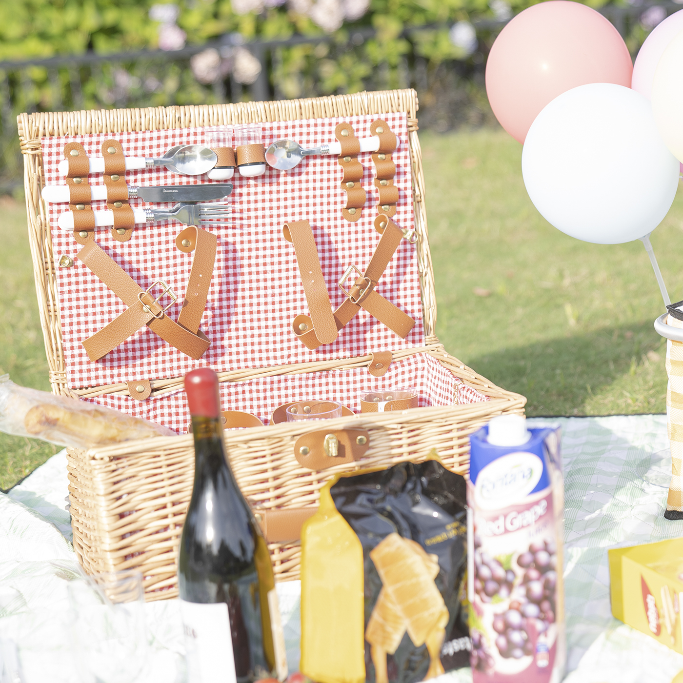 Wicker Picnic Basket