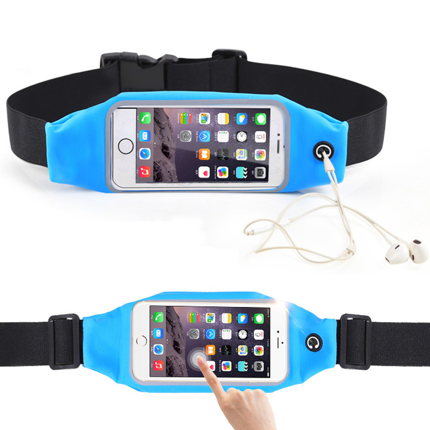 Touch Screen Sports Waist Bag2