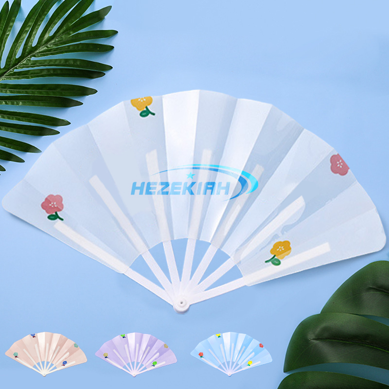 Custom Folding Plastic Hand Fan1