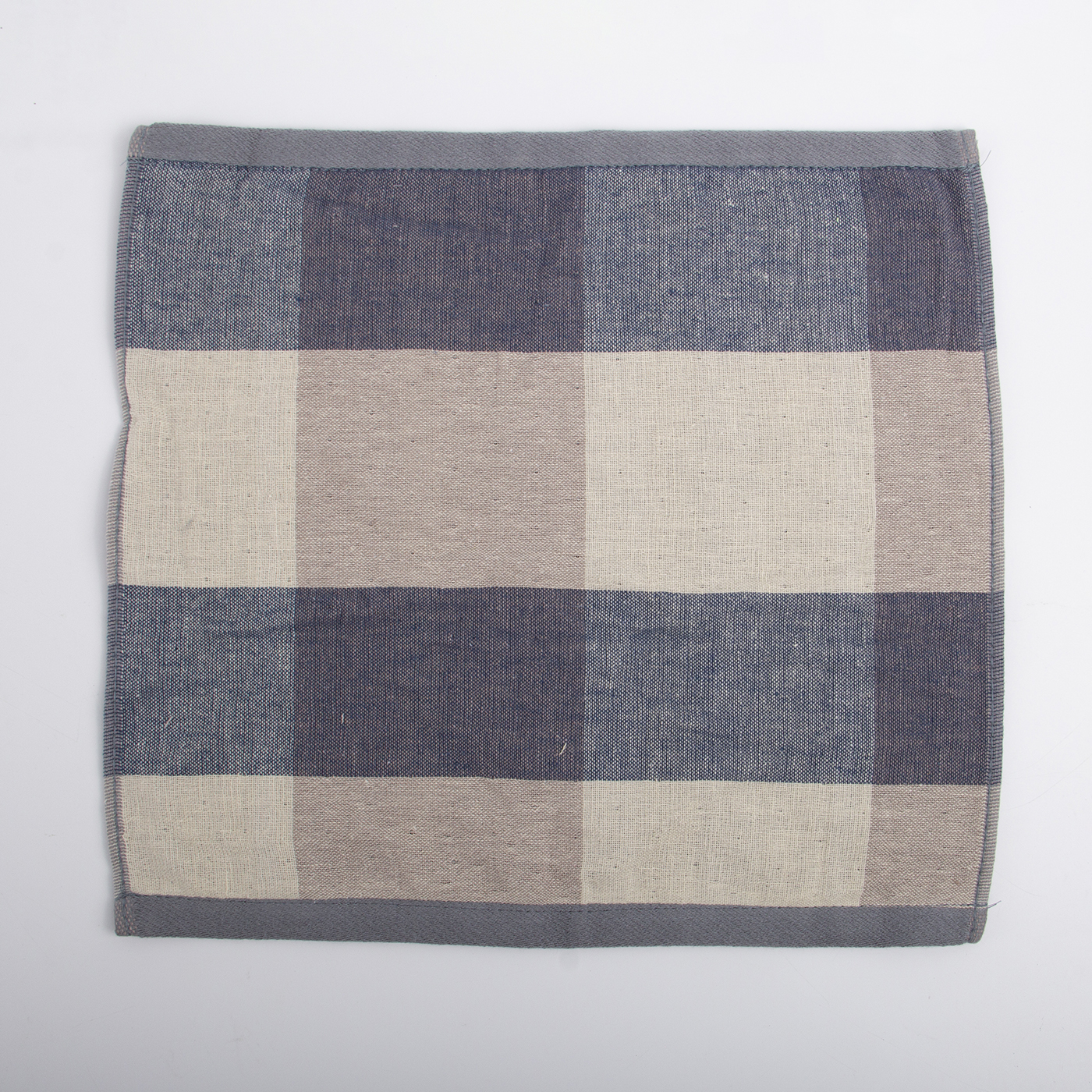 Checked Cotton Hand Towel4