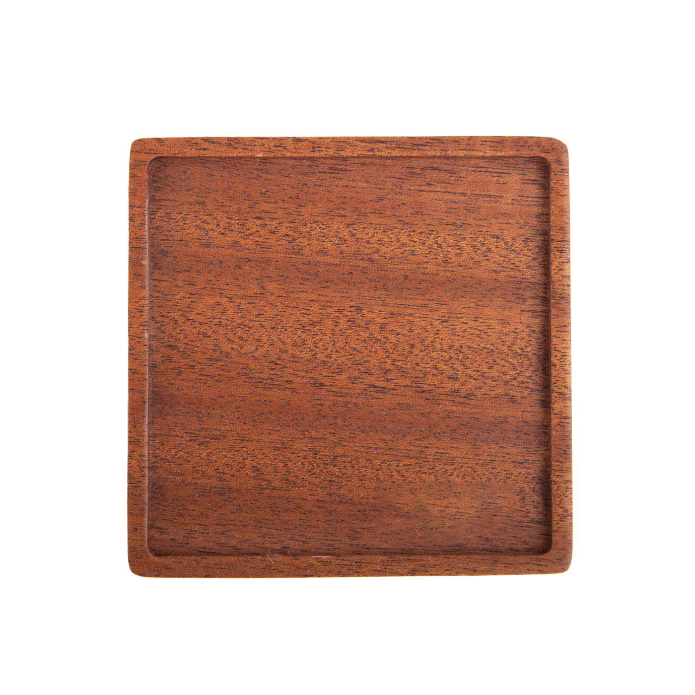 Wood Pad For Cup With Groove