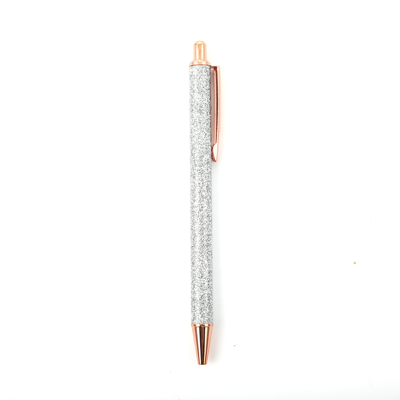 Metal Glitter Click Ballpoint Pen