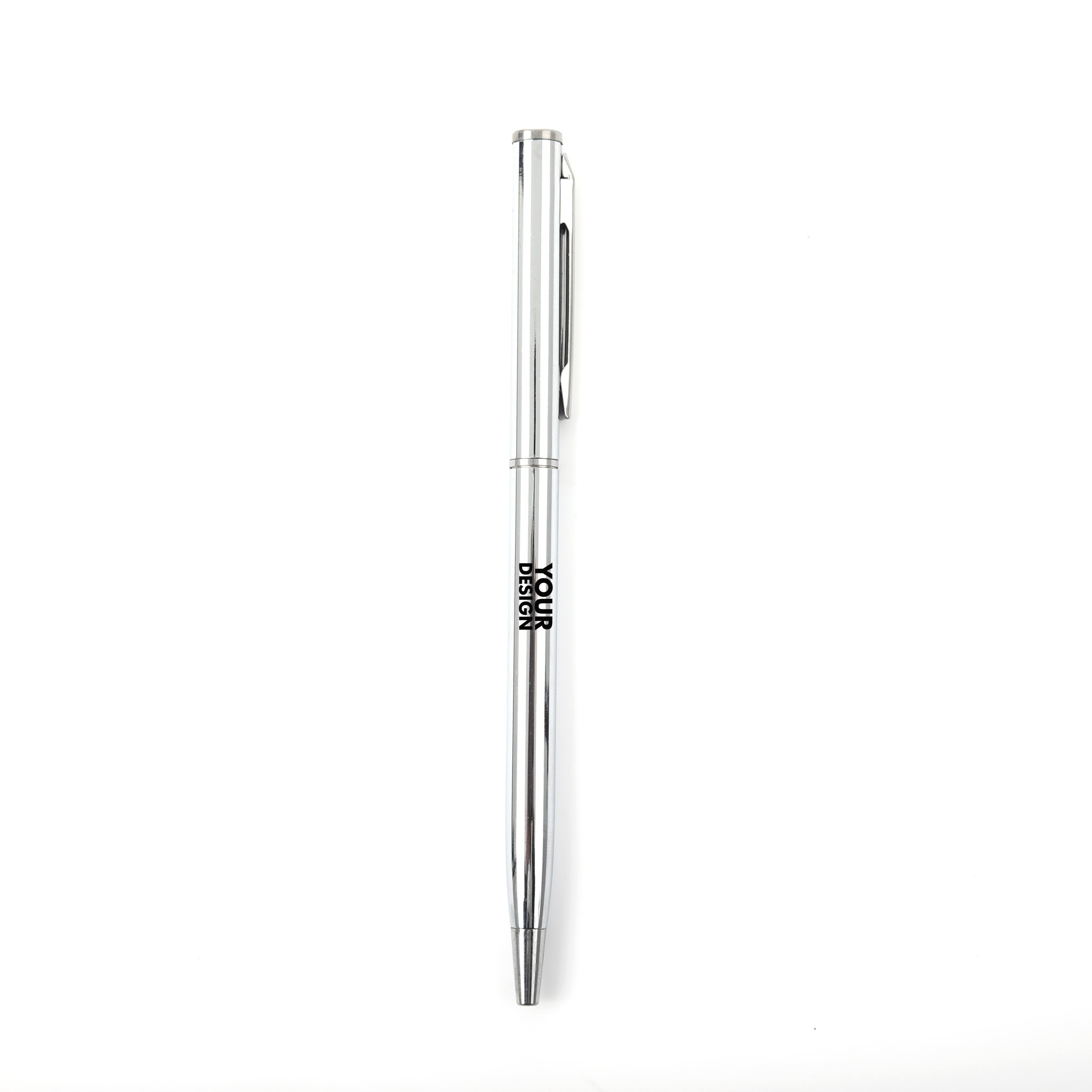 Slender Custom Metal Business Rotating Gel Pen1