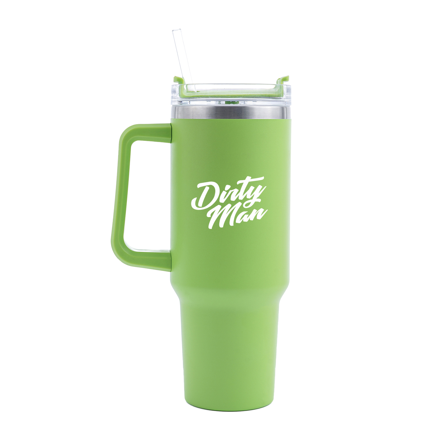 40 oz. Vacuum Insulated Tumbler With Handle And Straw
