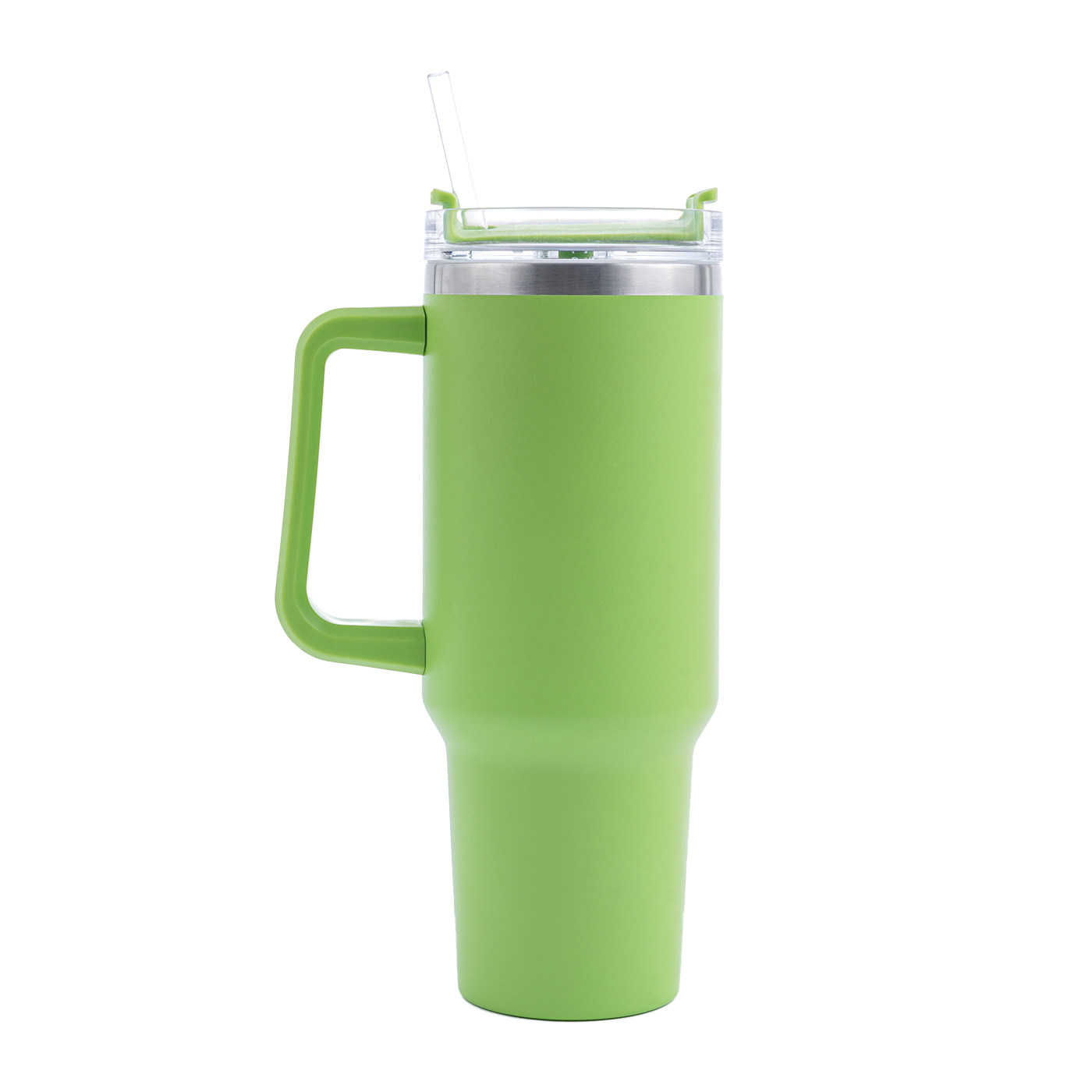 40 oz. Vacuum Insulated Tumbler With Handle And Straw2