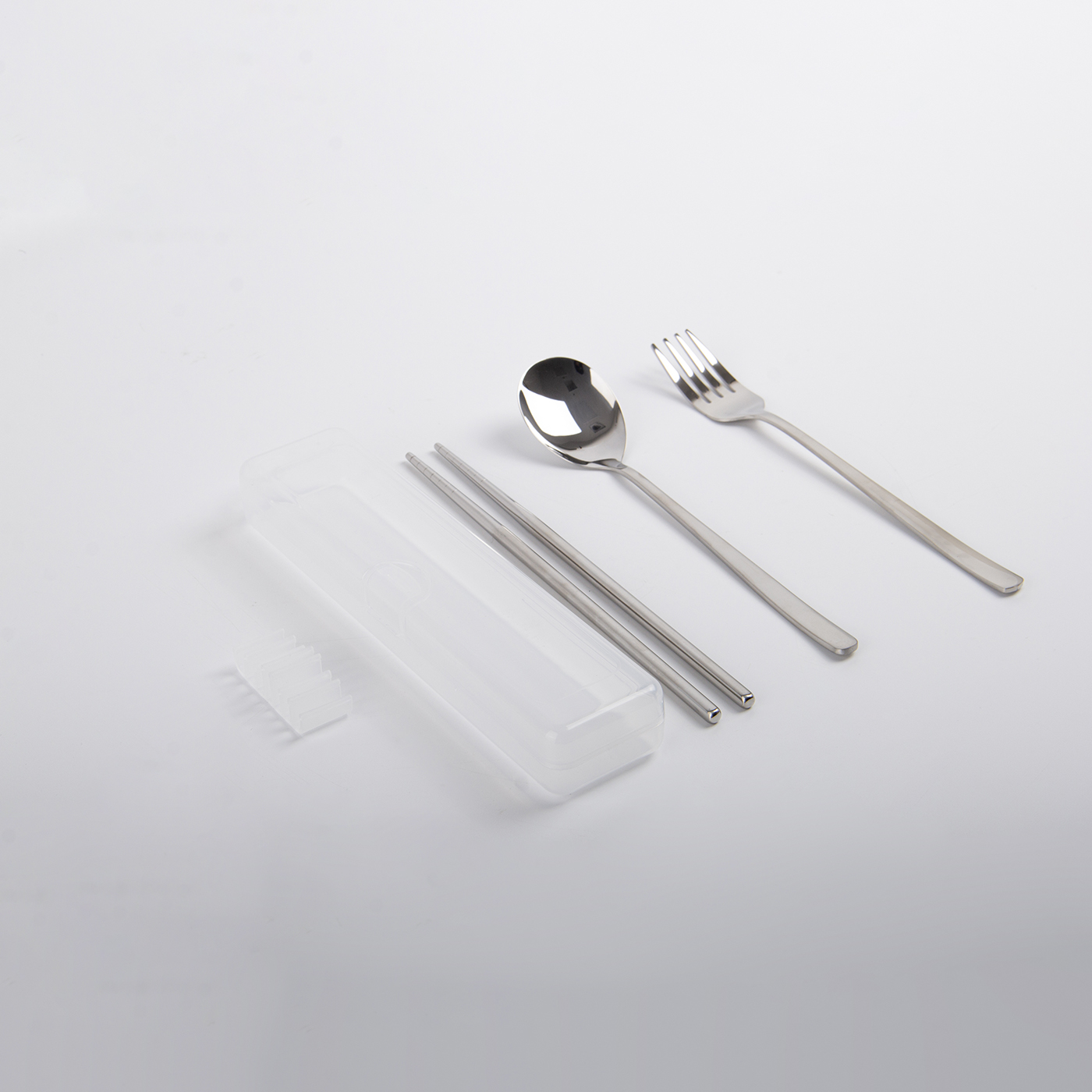 3Pcs Stainless Steel Cutlery With Case2